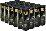Wilson Extra Duty US Open Tennis Balls - 24 Can Case (72 Balls)