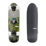HORIZON BLUE Dinghy Classic Cruiser Skateboard Complete - 28.5" Lightweight Commuter/Soft 63mm Wheels & Maple Deck(Blue Panther)
