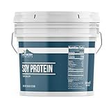 Earthborn Elements Soy Protein Powder 1 Gallon Bucket, Always Pure, Smoothies & Shakes (60.8 Ounces)