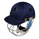 SS Sunridges SS Cricket Legend Premium Cricket Helmet - Men's Navy Blue - Large Size