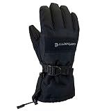 Carhartt Kids' Waterproof Insulated Gauntlet Glove, Black, X-Small US