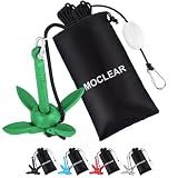 Moclear Kayak Anchor Kit, 1.5 lb Compact Folding Grapnel Anchor-Boat Anchor