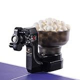 Table Tennis Robot Ping Pong Ball Machine S101 Automatic Ping Pong Machine for Training with 40mm+ Table Tennis Balls by Suz