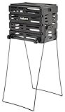 Tourna BPD-80W Ballport Deluxe Cart with Wheels