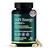 Colon Cleanse + GLP-1 Support Supplement for Weight Loss & Energy - Appetite Suppressant and Fat Burner w Berberine, Yerba Mate, Psyllium Husk, Senna Leaf, Lemon, Black Garlic, Digestive Broom & Flush