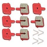 Brake Pads Replacement, 8PCS Resin Semi Metal Braking Pads for Electric Vehicle Mountain