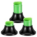 Hollowfly 1 Pcs Adjustable Rugby Kicking Tee Football Kicking Tee Telescopic Height Rugby Place Stand for Training Match Play Stable Non Slip Base Kickoff Net for Ball Practice Equipment