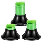 Hollowfly 1 Pcs Adjustable Rugby Kicking Tee Football Kicking Tee Telescopic Height Rugby Place Stand for Training Match Play Stable Non Slip Base Kickoff Net for Ball Practice Equipment