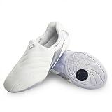 Toichi Taekwondo Shoes – Lightweight White Martial Arts Sneakers for Adults & Kids – Unisex Breathable Training Shoes for Karate, Boxing, Kung Fu, Tai Chi