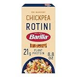 Barilla Chickpea Rotini Pasta, 8.8 oz - Vegan, Gluten Free, Non GMO & Kosher - Made with Plant Based Protein