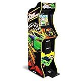 ARCADE1UP The Fast & The Furious Deluxe Arcade Game for Your Home, with 5-Foot-Tall Stand-up Cabinet, 2 Classic Games, and 17-inch LCD Screen