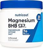 Nutricost Magnesium BHB Salts (250 Grams, Unflavored) - Exogenous Ketone Supplement, 6.5g Beta-Hydroxybutyrate Per Serving