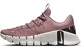 NIKE Women's Free Metcon 5 Workout Shoe, Smokey Mauve Platinum Violet Light Bone, 7