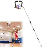 Volleyball Spike Trainer, Retractable 64"-85" Volleyball Hitting Trainer