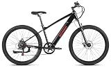 Schwinn High Timber Electric Mountain Bike, 350W Motor, 27.5" Wheel, Black