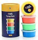 Special Supplies Therapy Putty for Teens and Adults - Resistive Hand Exercise Stress Relief Therapy Putty Kit, Set of 4 Strengths, Three Ounces of Each Putty (Primary Colors)