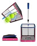 CODIAO Pickleball Ball Picker Upper, Foldable Lightweight Basket with Telescopic Stainless Steel Handle, Effortless Multi-Ball Retriever & Grabber, Portable for Courts, Easy Storage