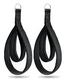 Wonderful Day 2PCS Pilates Straps for Reformer, Comfortable Enhanced Thickness, Fitness Pilates Double Loop Exercise Straps for Home Gym Workout