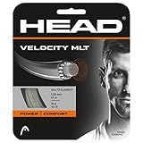 HEAD Velocity MLT Tennis Racket String 40' Set Multifilament Racquet String - Natural, 17 Gauge