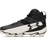 Under Armour Men's Harper 10 RM Baseball Cleats, (001) Black/Stone/Black, 10, US
