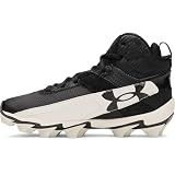Under Armour Men's Harper 10 RM Baseball Cleats, (001) Black/Stone/Black, 10.5, US