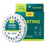SF Fly Fishing Line with Welded Loop Weight Forward Floating Fly Line WF5F 90FT
