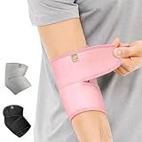 Bracoo Elbow Brace for Tendonitis Women Men, Tennis Elbow Compression Sleeve Wrap Support, Golfer's Elbow, Bursitis, Sprains, Strains, Sports Injury Recovery Joint, Arthritis Pain Relief, ES10