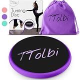 Premium Turning Boards for Dancers, Turn Board for Ballet and Ice Skating | Improve Spins, Technique and Balance, Portable Spin Disc for Dance and Figure Skating, Spinner Disk Training Equipment Gifts