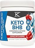 Ketologic Keto BHB (Patriot Pop Flavor) 30 Servings - Exogenous Ketone Supplement with goBHB, Beta-Hydroxybutyrate Salts