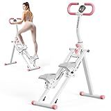 Stair Stepper for Home, Vertical Climber Workout Machine with Handlebar for Full Body Exercise Stair Climber Machine with Stable Frame & 3 Adjustable Height