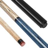 Kmise Break Jump Cue Stick, 25oz Pool Stick for Powerful Breaks and Smooth Jumps, Heavy Hitter Pool Cue with 14mm Pro Tip (Blue 25oz)