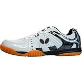 Butterfly Men's Table Tennis Shoe Sneaker, Black, 8.5