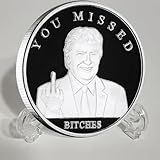 You Missed Coin You Missed Trump 2024 Coins Donald Trump Medal Collection President Gift Lucky Collectible Coins