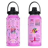 Xtmunole Gymnastics Water Bottle 32oz Gymnastics Stainless Steel Tumbler Gymnastics Insulated Bottles For Men Women Gymnastics Gifts For Gymnastics Lover Player Fan Coach