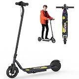 Volpam Adult Electric Scooter, Max Speed 19/21MPH, Up to 28/21/19/15/12 Miles Range, 500W/350WMotor Adult E-Scooter, Foldable Scooter with Dual Braking, Smart APP