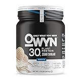 Owyn Only What You Need Pro Elite High Protein Powder, 30g Vegan Protein for Workout Recovery, Delicious Smooth Taste, Zero Sugar, Low Net Carbs, Vanilla, 12 Servings (1.32 LB)