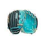 Wilson Fall 2024 A2000® PF50SS 12.25” Outfield Baseball Glove - Right Hand Throw, Black/Teal/Blonde