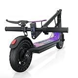 Aovowheel Electric Scooter Adults, Foldable E Scooter for Adults, 16 Mph, 350W Motor, 8.5" Solid Tires Kick Scooters Max 16 Miles Long Range for Commuting, Electric Scooter with Dual Braking System