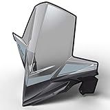 Polaris Snowmobile Extra Tall Windshield - Smoke - 2880395