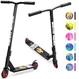 BOLDCUBE Stunt Scooter for Kids Ages 8-12, Black