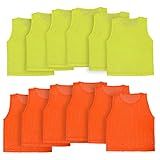 Athllete Adult/Teen Soccer Pinnies – Mesh Practice Jerseys, Pennies for Sports Youth & Adult, 12 Pack