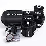 Puxhoea BFR Blood Flow Restriction Bands for Arms Legs Occlusion Training,Build Muscle Without Weightlifting Accurate Pump to Precisely Apply Pressure, for Men and Women Fitness Workouts (Full Set)