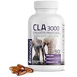 Bronson CLA 3000 Extra High Potency Supports Healthy Weight Management Lean Muscle Mass Non-Stimulating Conjugated Linoleic Acid, 90 Softgels