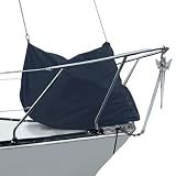 SavvyCraft Waterproof Jib Bag, Heavy Duty 600D Sailboat Headsail Bag Large