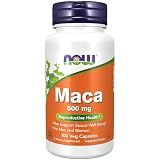 NOW Supplements, Maca 500 mg, Unisex, Reproductive Health*, 100 Veg Caps