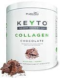 KEYTO Keto Collagen Protein with MCT Oil Powder - Chocolate