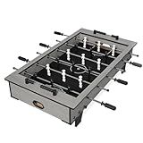 Best Choice Products 40in Tabletop Foosball Table, Compact Mini Arcade Table Hand Soccer for Kids and Adults, Home, Game Room w/ 2 Balls - Gray