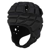 Surlim Soft Shell Flag Football Helmet, Rugby Scrum Cap for Adults