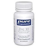 Pure Encapsulations Zinc 30 mg - Supplement for Immune System Support, Growth and Development, and Wound Healing* - with Zinc Picolinate 30 mg - 60 Capsules