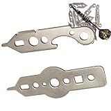 hhfvvda 2-Pack Silver Tone Dart Wrench Tool Kit
